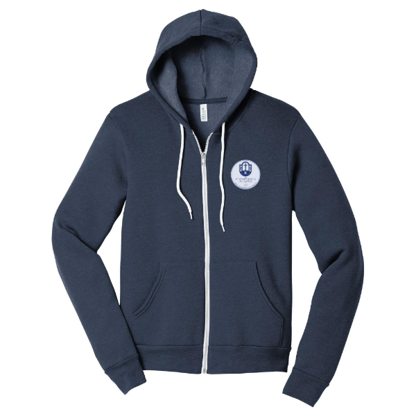 Unisex Sponge Fleece Full-Zip Hoodie