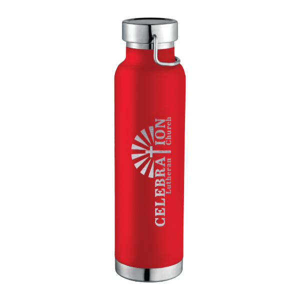 Copper Vacuum Insulated Bottle 22oz Engraved