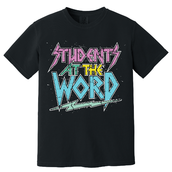 Students at The WORD Neon Tee