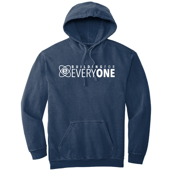 Essential Building for EveryONE Comfort Colors Lightweight Fleece Hooded Sweatshirt