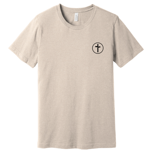 HE GAVE ME LIFE - BELLA+CANVAS Unisex Heather CVC Short Sleeve Tee