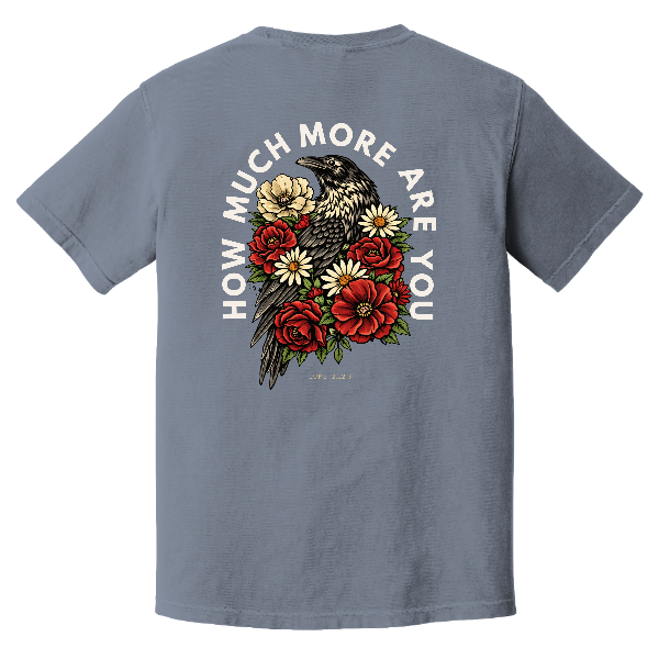 “How much more are you” Comfort Colors Heavyweight Ring Spun Tee