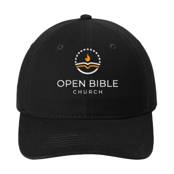Embroidered Low Profile Cap