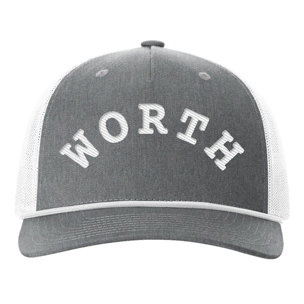 Richardson Five-Panel Trucker with Rope Cap