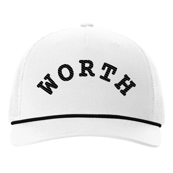 Richardson Five-Panel Trucker with Rope Cap