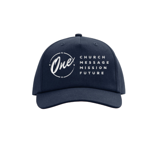 One Church • One Future | Navy & White