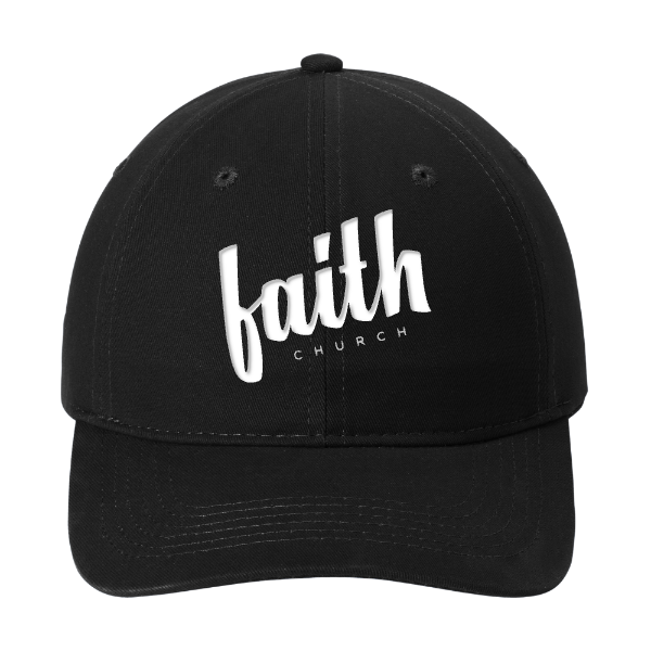 Faith Church you belong here - Brushed Twill Low Profile Cap