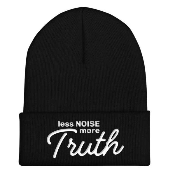 Less Noise More Truth Mens Ministry Beanie