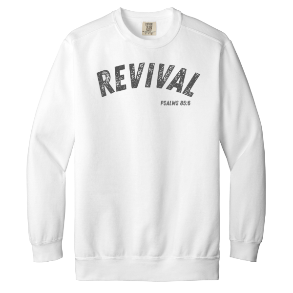 Comfort Colors Lightweight Crewneck Sweatshirt - Church logo on back