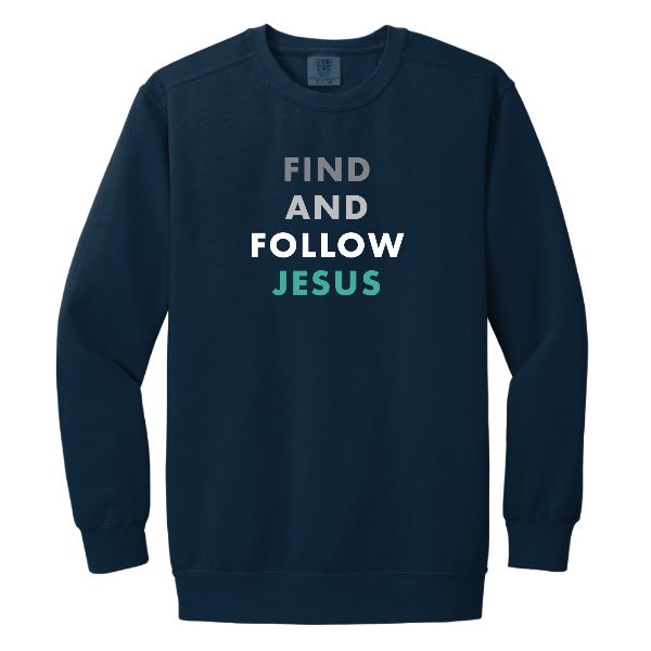 Find+Follow Lightweight Fleece Crewneck Sweatshirt