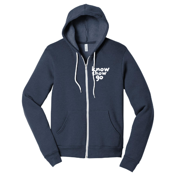 Unisex Sponge Fleece Full-Zip Hoodie
