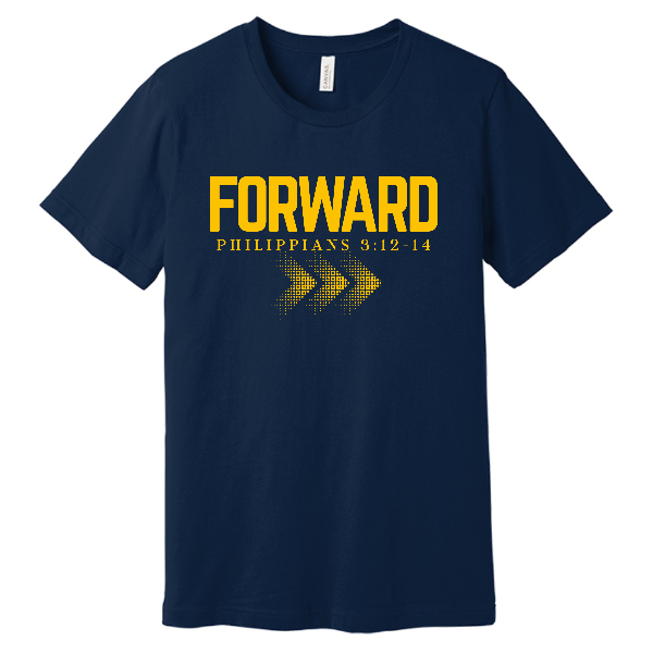 FORWARD Philippians 3:12-14 Short Sleeve Tee