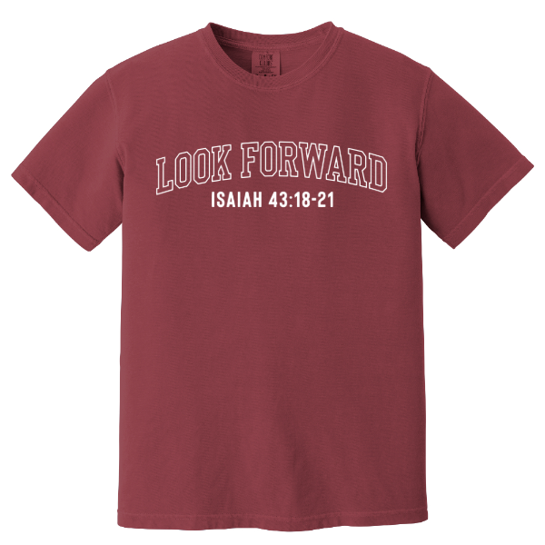 Look Forward Varsity Comfort Colors Tee