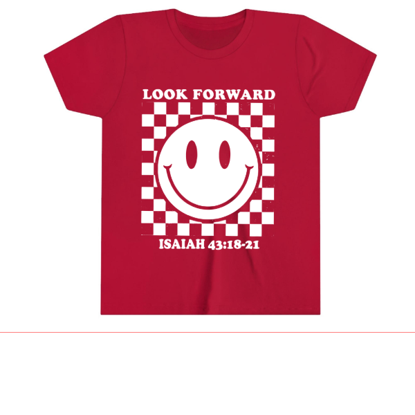 Look Forward Smiley Bella Canvas Tee