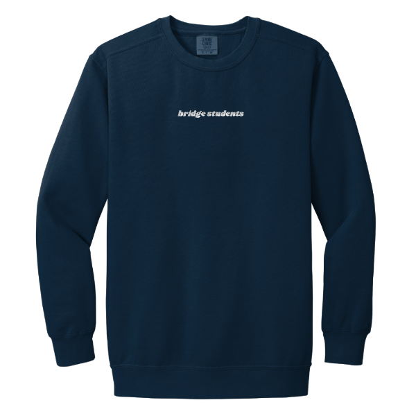 Bridge Students Embroidery - Fleece Crewneck Sweatshirt