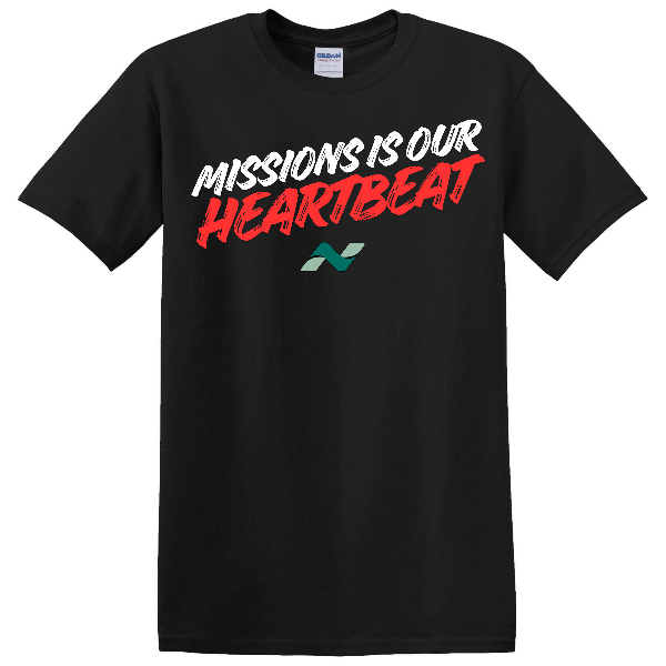 Missions is our Heartbeat Theme Shirt