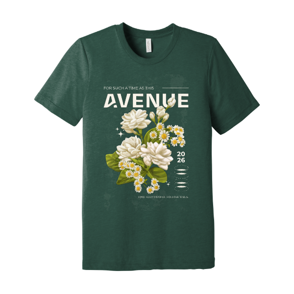 *Flowers* BELLA+CANVAS Unisex Triblend Short Sleeve Tee