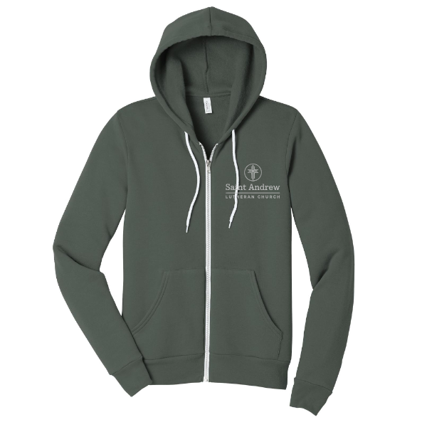 Bella Canvas Unisex Sponge Fleece Full-Zip Hoodie