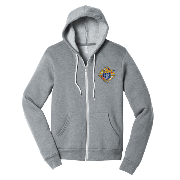Bella Canvas Unisex Sponge Fleece Full-Zip Hoodie