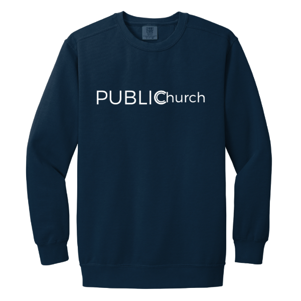 Public Church Logo Crewneck Sweatshirt