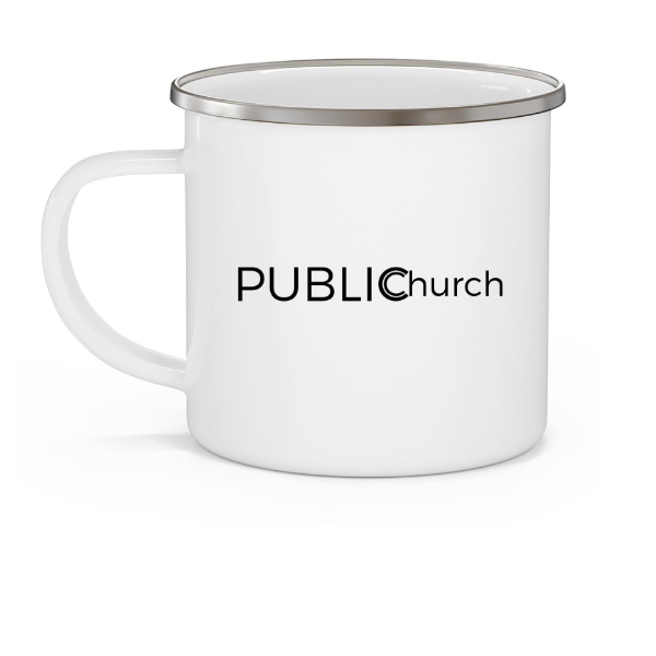 Public Church Logo Camp Mug