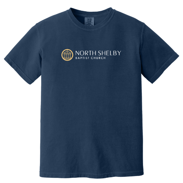 NSBC Logo & Mission- Comfort Colors Heavyweight Ring Spun Tee