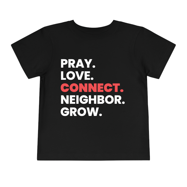 Connect Toddler Tee - Red Connect