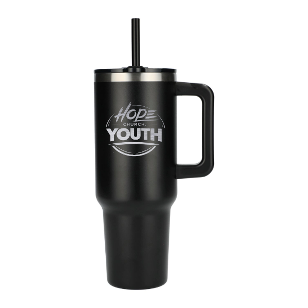 HCKY YOUTH 40 oz Vacuum Insulated Travel Tumbler