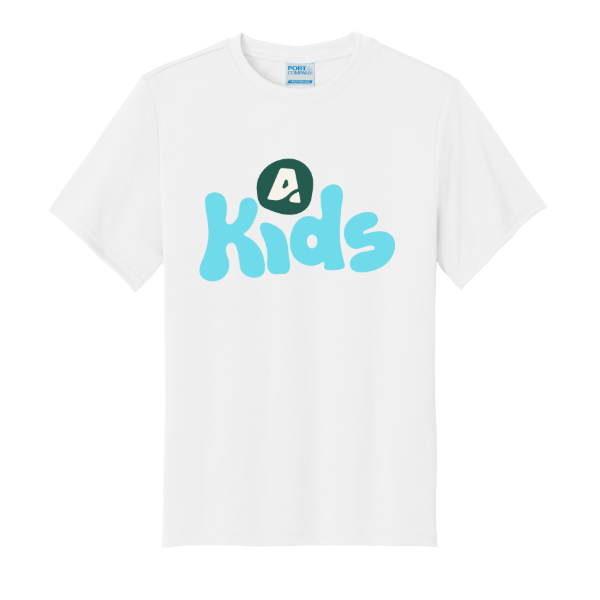 Jesus Loves You Port & Co Youth Performance Tee