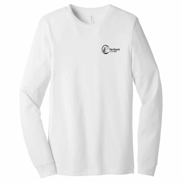 Bella Canvas Unisex Jersey Long Sleeve Tee - TCITP Logo & Go God Sleeve
