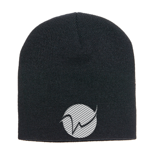 Port Authority Adult Knit Beanie with White "W" Logo