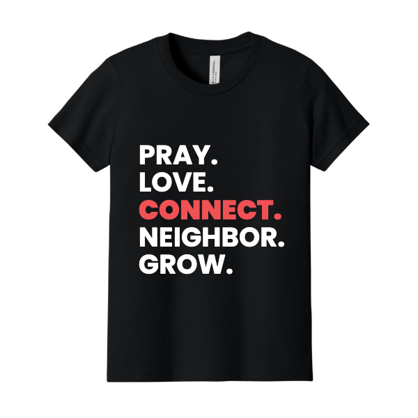 Connect Youth Tee - Red Connect