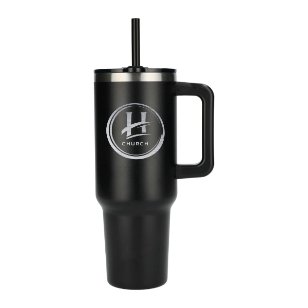 HCKY 40 oz Vacuum Insulated Travel Tumbler