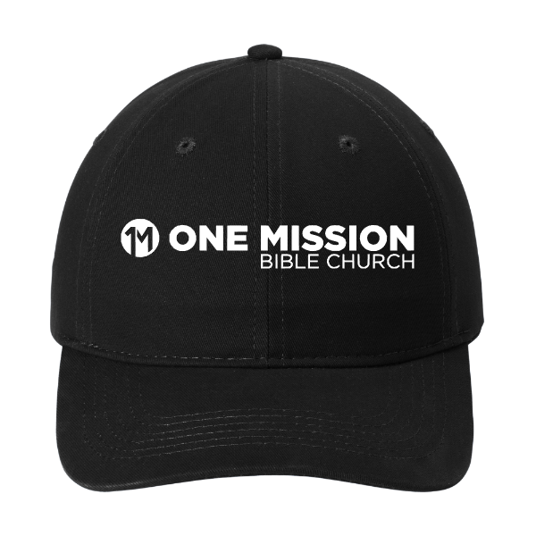 One Mission Port & Company Brushed Twill Low Profile Cap
