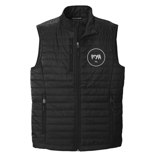 Fya Embroidered Port Authority Packable Puffy Vest