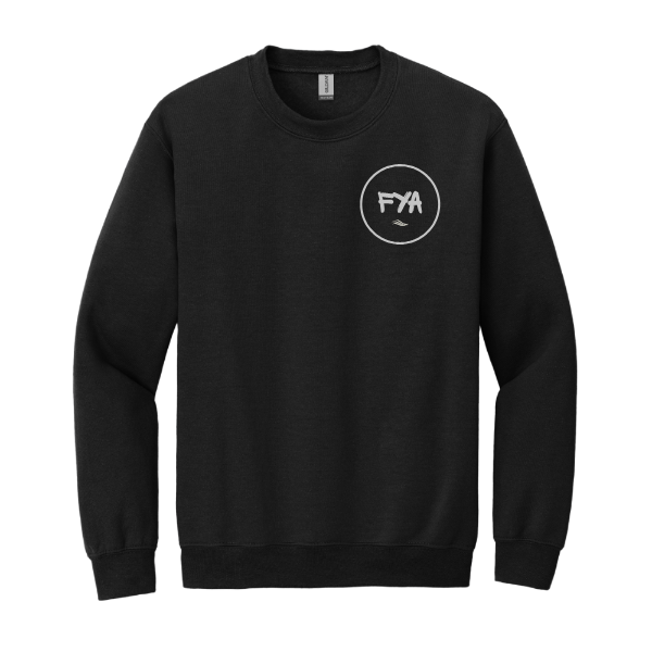 Fya Embroidered Gildan Heavy Blend Crewneck Sweatshirt