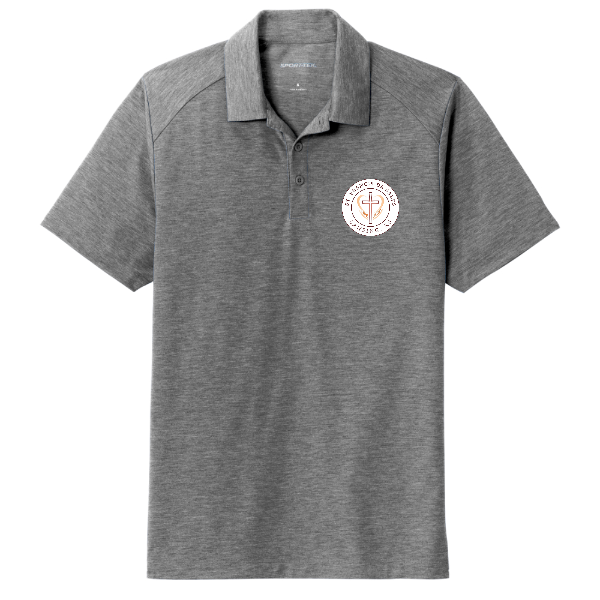 Sport-Tek PosiCharge Tri-Blend Wicking Polo