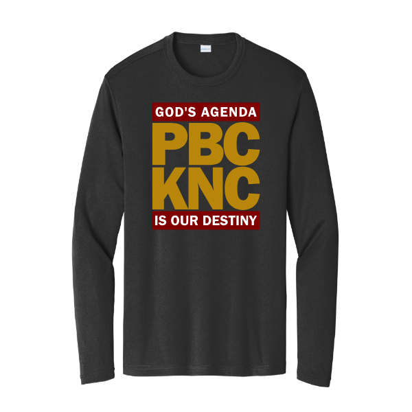 07 - PBCKNC Front & Back / Sport-Tek Long Sleeve PosiCharge Competitor Tee