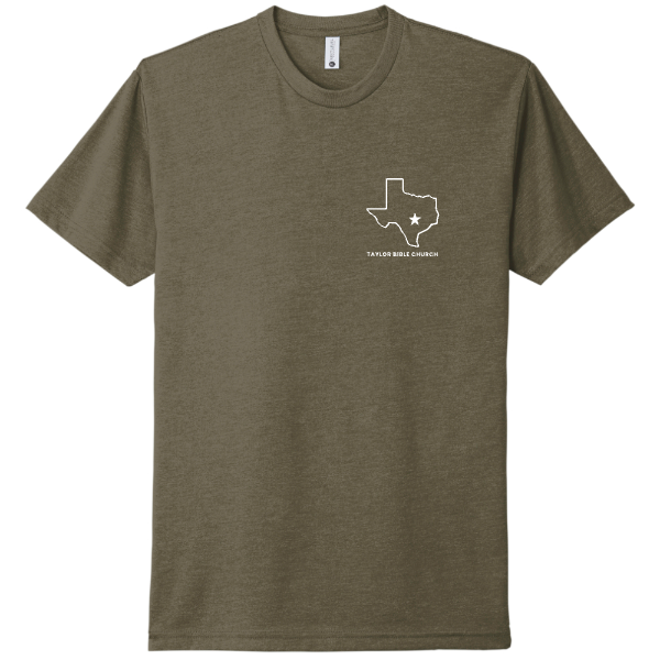 God Bless Texas Next Level Unisex CVC Tee