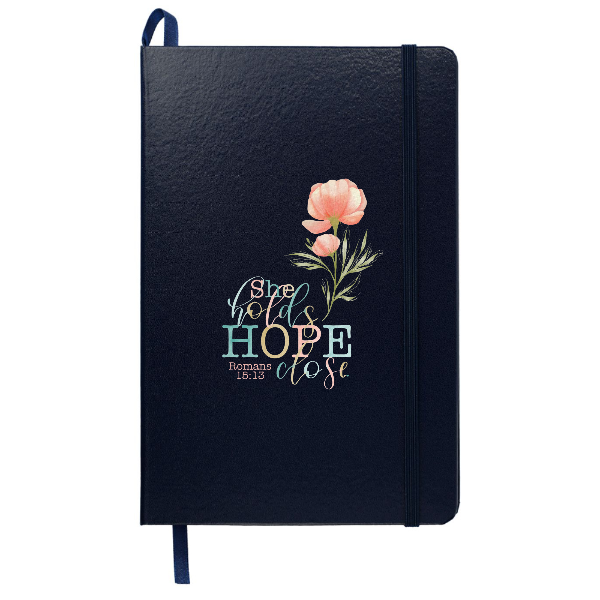 She Holds Hope Close — Hardcover Journal