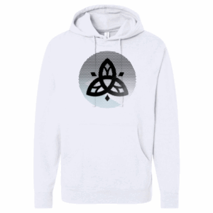 Trinity Triangle Halftone Hoodie