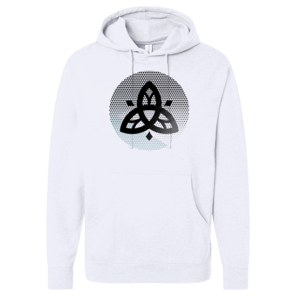 Trinity Triangle Halftone Hoodie