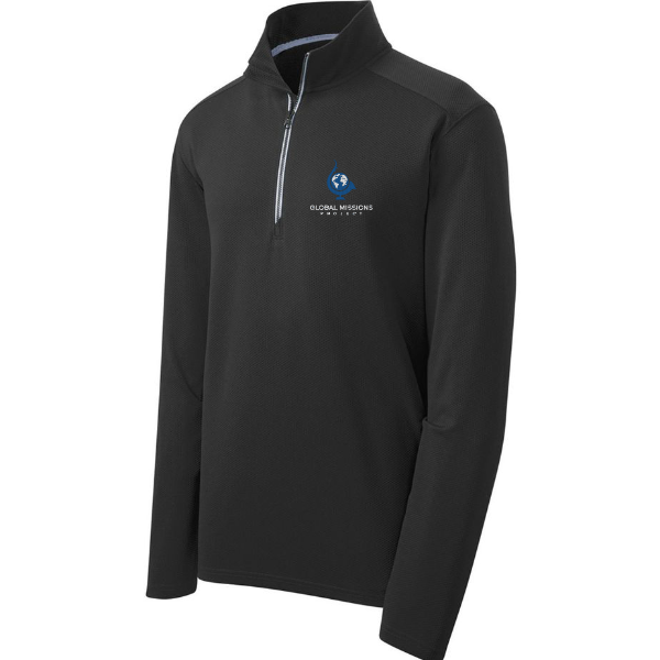 Sport-Tek Sport-Wick Textured 1/4-Zip Pullover