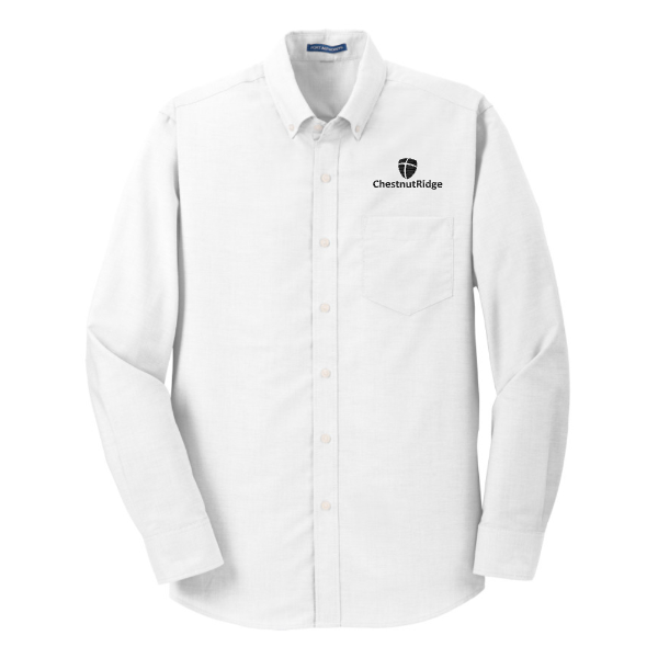 Port Authority SuperPro Oxford Shirt w/ Embroidered Logo